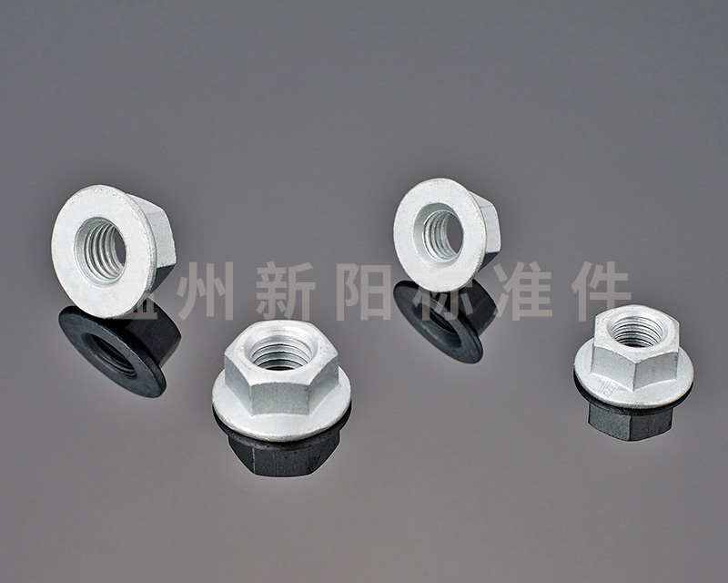 -6187 鐵片鎖緊 -6187壓三點鎖緊 -非標螺母 鍍銅六角螺母