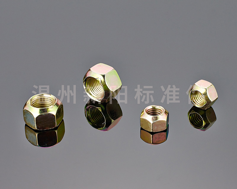 -非標螺母 -彩鋅 六角鎖緊螺母