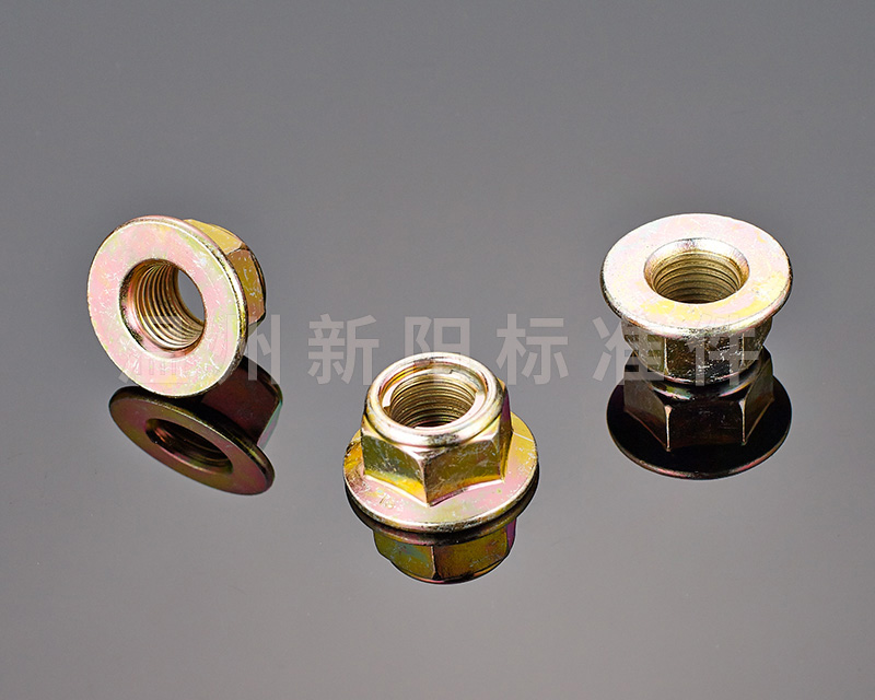 -6187 鐵片鎖緊 -6187壓三點鎖緊 -非標螺母  -彩鋅