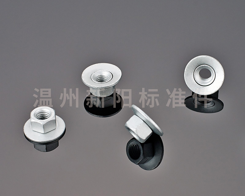 -6187 鐵片鎖緊 -6187壓三點鎖緊 -非標(biāo)螺母 鍍銅六角螺母